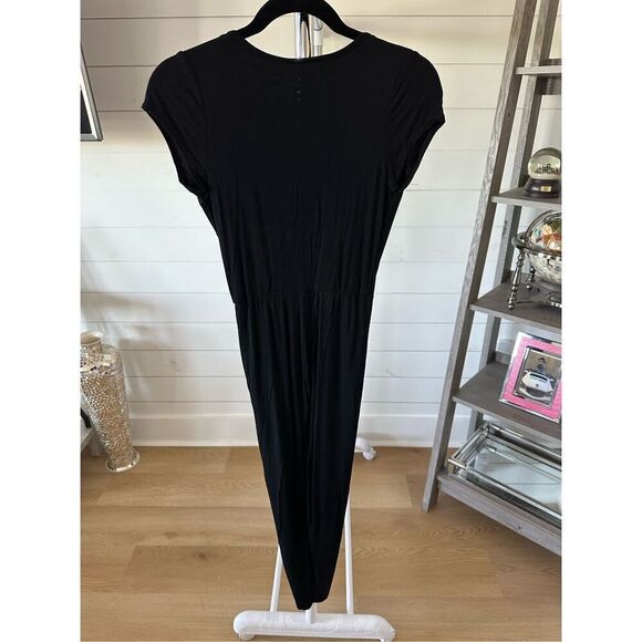 LuLu’s black twist front fitted bottom lined dress sz XS - Picture 5 of 6